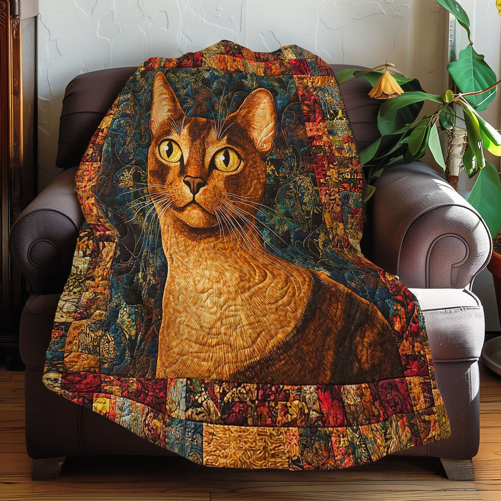 Abyssinian Cute Quilt Blanket Best Christmas Gifts 2024