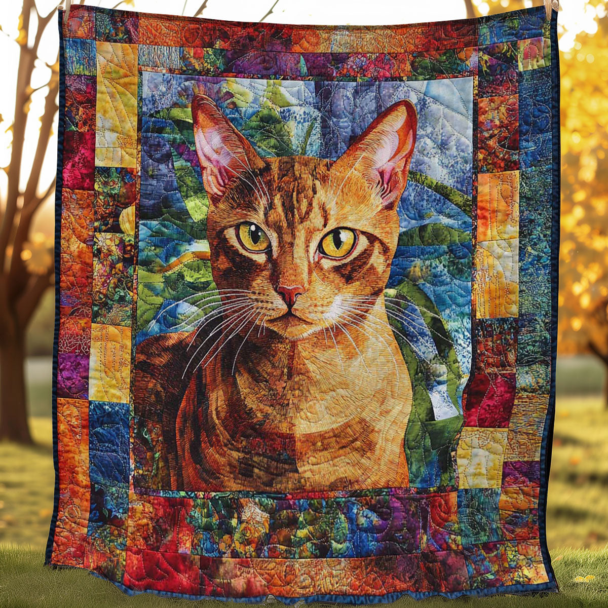 Abyssinian Haven Quilt Blanket Best Christmas Gifts 2024